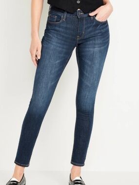 Old Navy Mid-Rise Rockstar Super-Skinny Jeans Size 10 Long